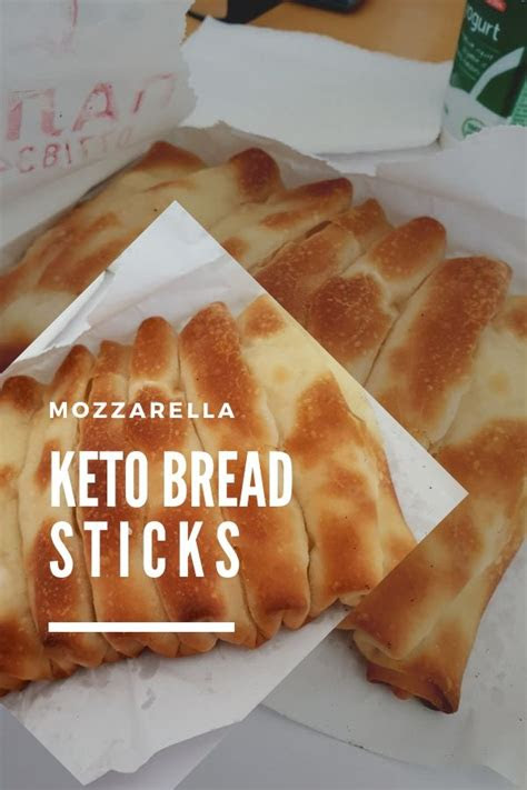 mozzarella keto bread sticks  carb recipe healthy