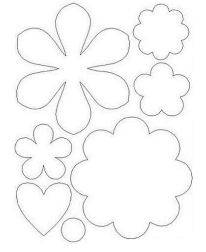  flower template coloring page crafts and worksheets for preschool