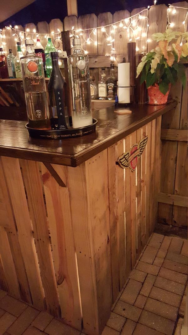Pallet Wood Bar Pallet Furniture Plans