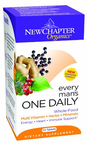 New Chapter Every Man's One Daily, 72 Count