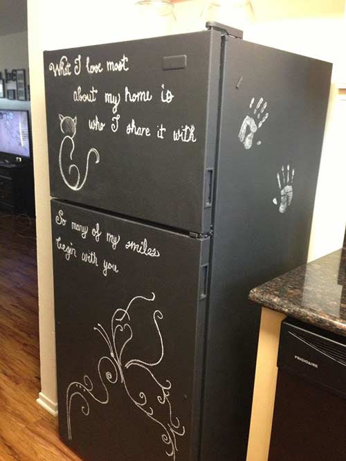 Kids Chalkboard Art Wall – How To Turn A Textured Wall Into A ...