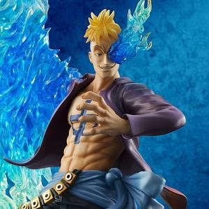 ワンピースフィギュアを楽しもう One Piece 白ひげ海賊団1番隊隊長 不死鳥のマルコがカッコいい