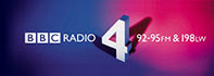 The logo of BBC Radio 4. Copyright BBC.