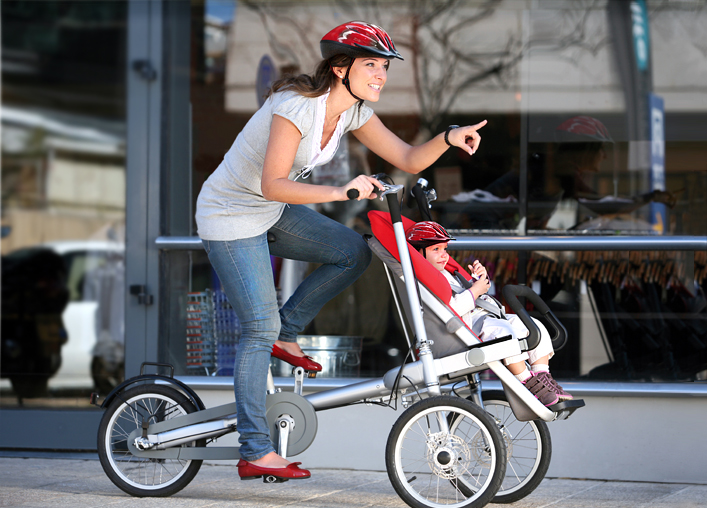 海外の子供乗せ自転車 すぽひよ