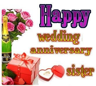 Happy Wedding Anniversary Wishes To Sister   www.pixshark  