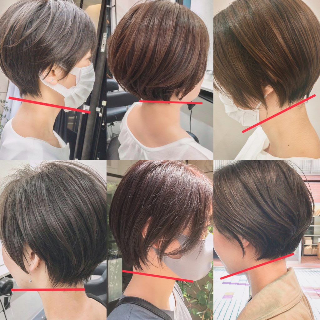大人女性に人気の 丸みのあるショートボブ風ヘア のポイントは襟足の長さ編 石井さんのショートヘア論 阿佐ヶ谷でショートヘアに特化した美容師 石井さんのショートヘアページ