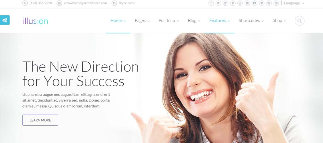 illusion - Premium Multipurpose Drupal Theme