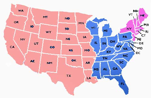 Usa Map New Jersey
