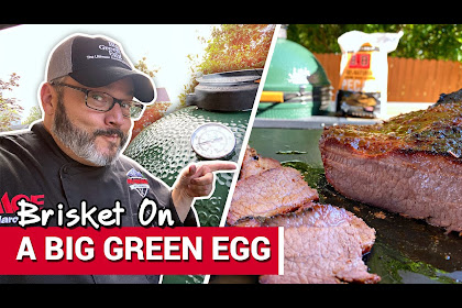 franklin brisket recipe big green egg
