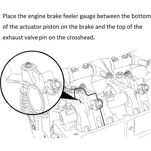 Wholesape Cheap Cummins Isx Jake Engine Brake Piston Adjustment Tool 3163530 7 0mm Feeler Gauge Online Sale Www Icaa Gov Ar