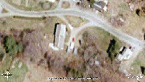 house from space