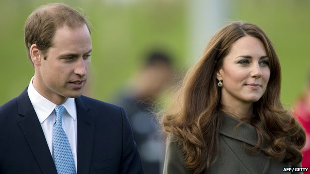 The Duke and Duchess of Cambridge, William and Catherine