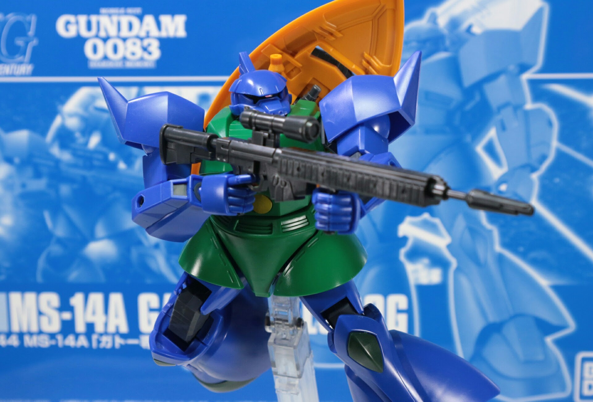 Hg 1 144 ガトー専用ゲルググのご紹介です 先人に続け お気軽ガンプラ製作