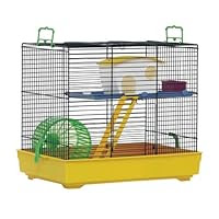 Lux 2 Hamster Cage (no  water bottle inlcuded)