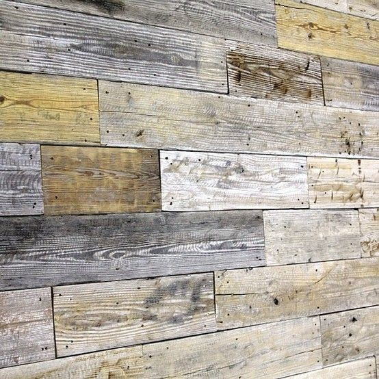 Unique Reclaimed wood wall City & Architecture