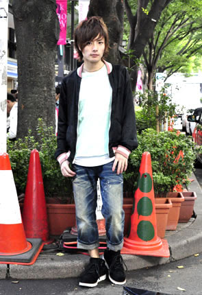 チビログ 低身長メンズファッション 小さめモデル 春山康太