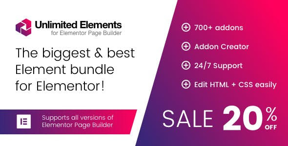 Unlimited Elements for Elementor Page Builder v1.4.43