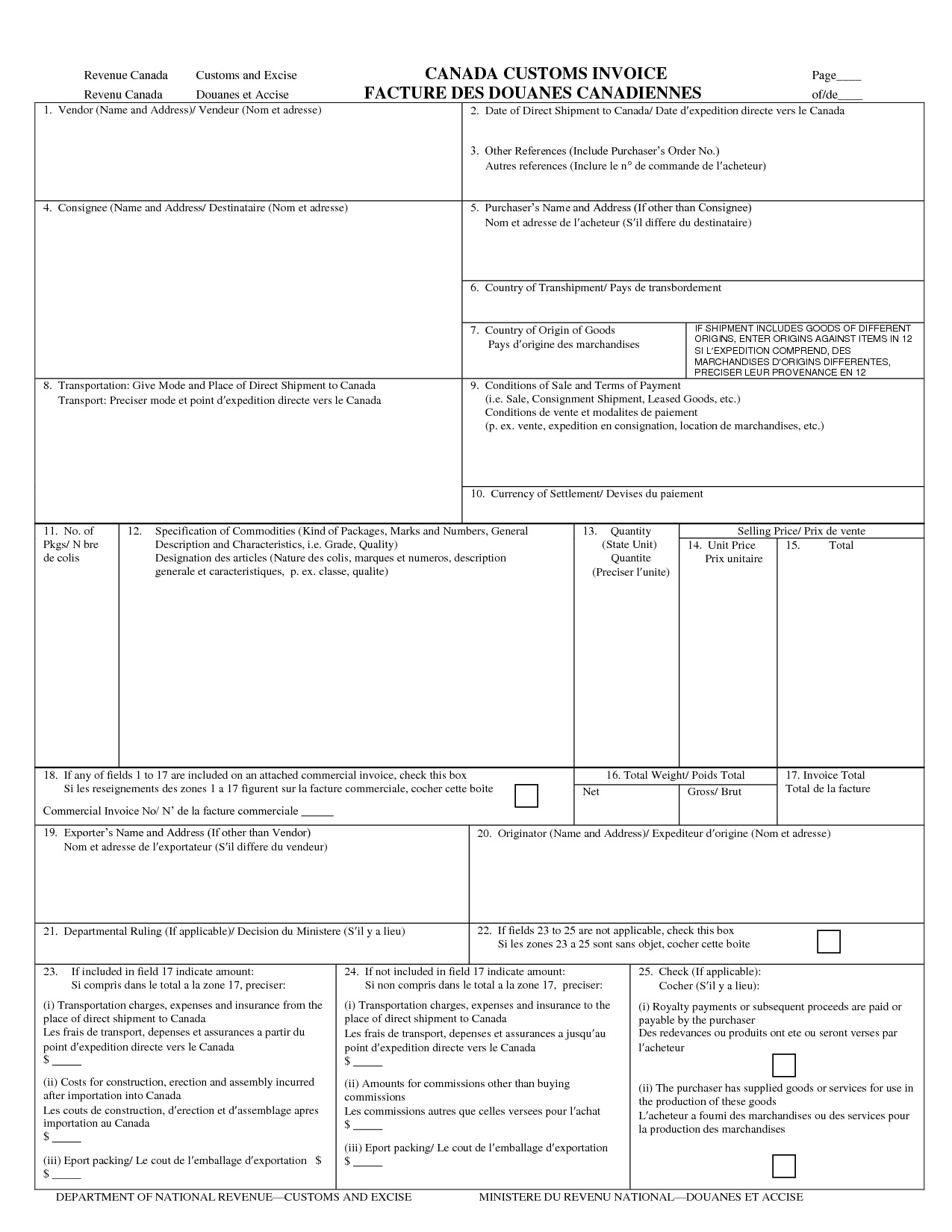 u.s. form customs invoice Invoice Template Ideas * Us Customs Form Invoice u.s. form customs invoice Invoice Template Ideas * Us Customs Form Invoice