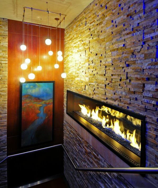 Cheap wall covering with artificial stone | Interior ...