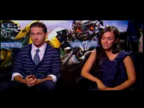 shia labeouf and megan fox transformers. Shia LaBeouf amp; Megan Fox Talk
