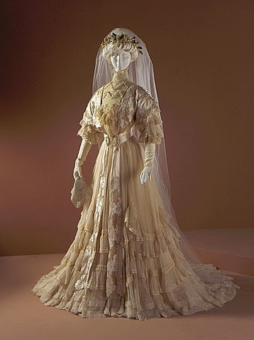 queen elizabeth wedding gown. 1907 Worth Wedding gown