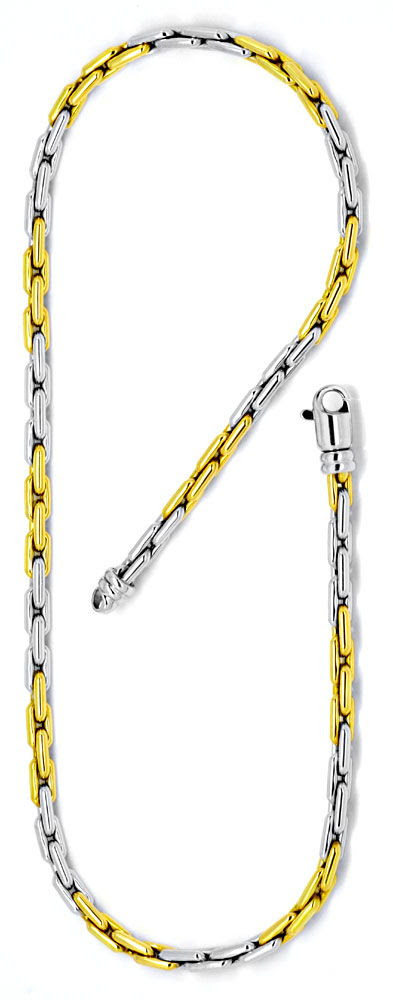 Foto 4, Goldkette, Goldarmband, Anker Gelbgold Weissgold Luxus!, K2113