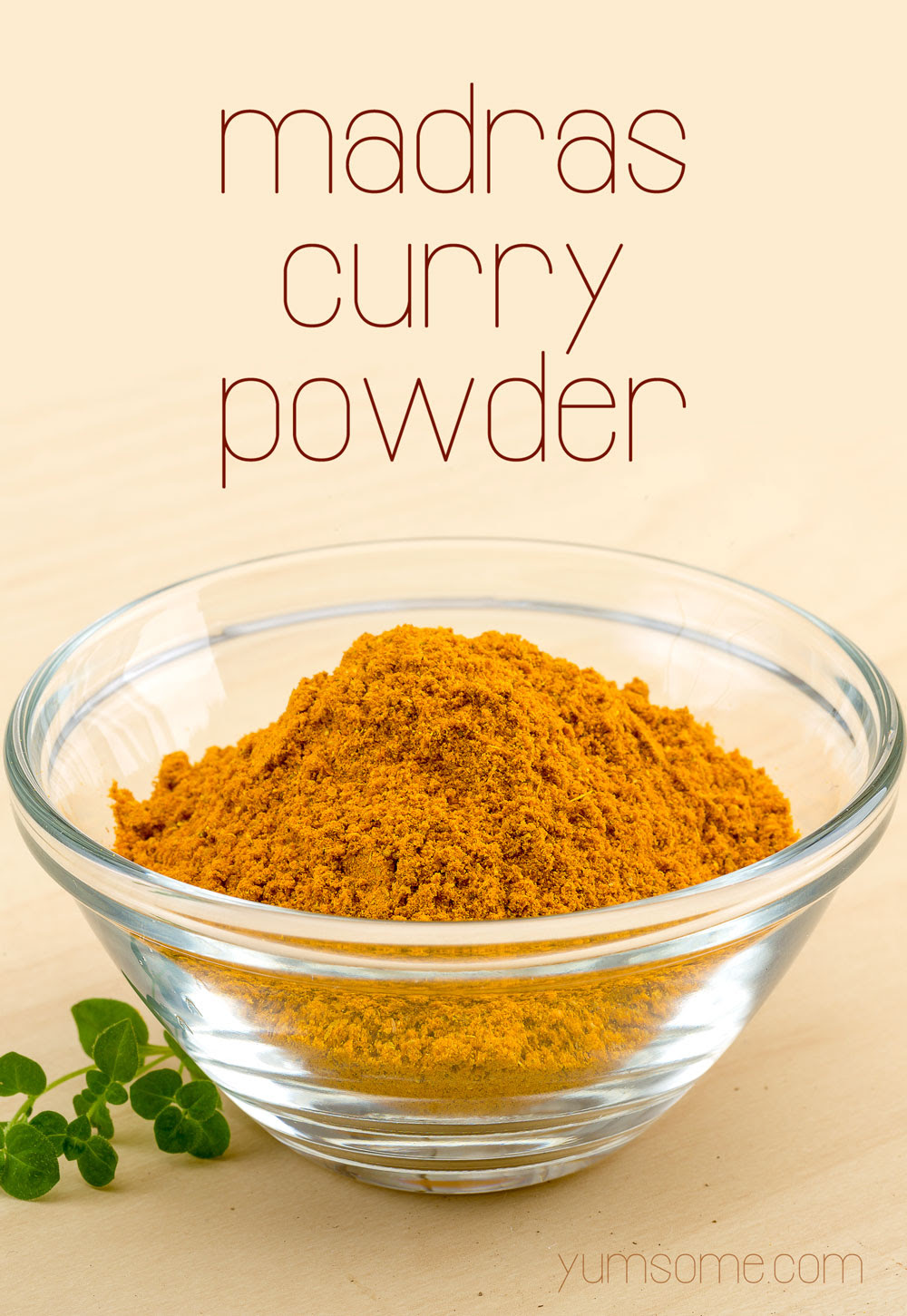 How To Make Madras Curry Powder