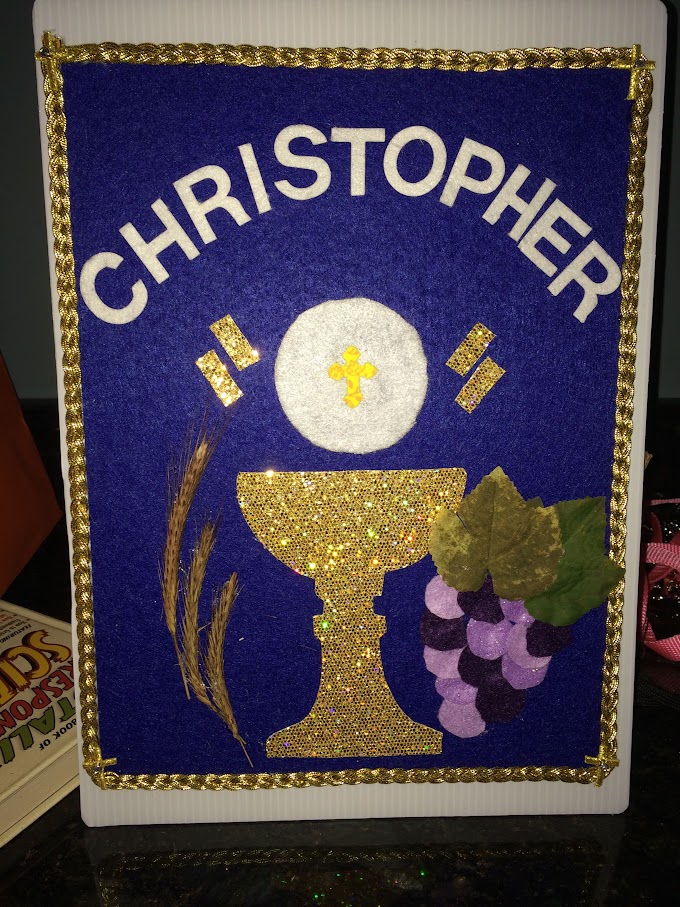First Communion Banner Printable Templates