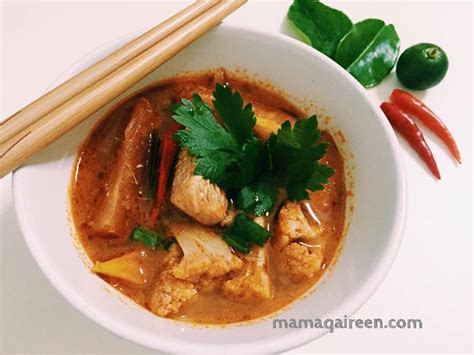resepi tomyam ayam pekat ala thai  sedap mamaqaireen