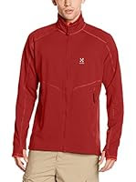 Haglöfs Sudadera con Cierre Tribe (Burdeos)