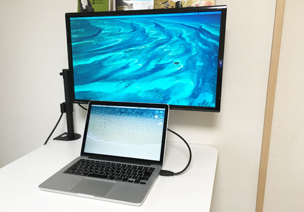 Macbookを二画面に おすすめのモニターアーム 外部ディスプレイはコレ 専業主夫マツケンのブログ 福岡
