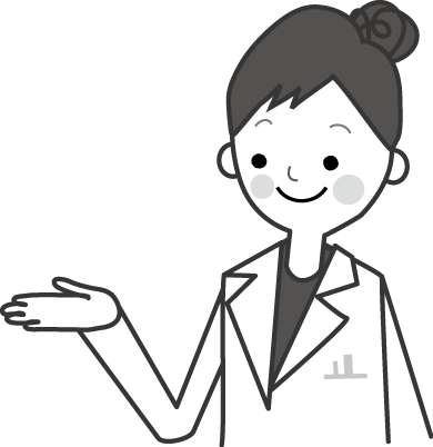 医療 白衣の女性イラスト 無料イラスト フリー素材