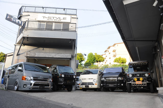 会社紹介 T Style Autosales ティースタイル ティースタイルオートセールス ハイエース レジアスエース専門店 ネオチューン Neo Tune カスタム 輸入車 国産車の中古車 新車の販売 高価買取 ドレスアップ