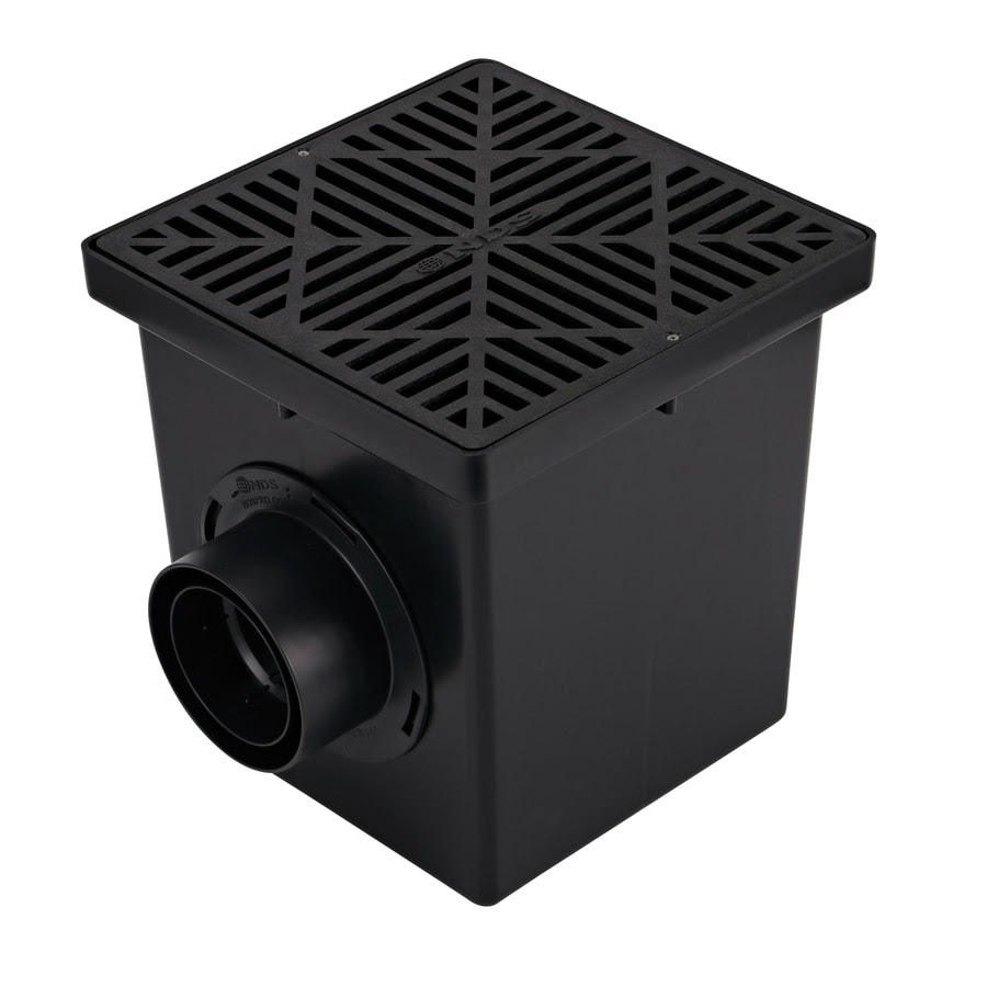 Shop NDS 12-in L x 12-in W Square Catch Basin Kit at Lowes.com