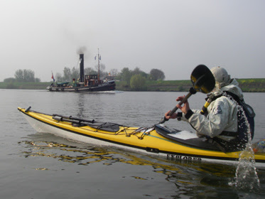 De Volharding on the Bergsche Maas, Netherlands, 2011