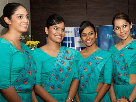 Image result for Tamil Air hostess in Srilankan airlines