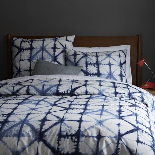 shibori bedding 