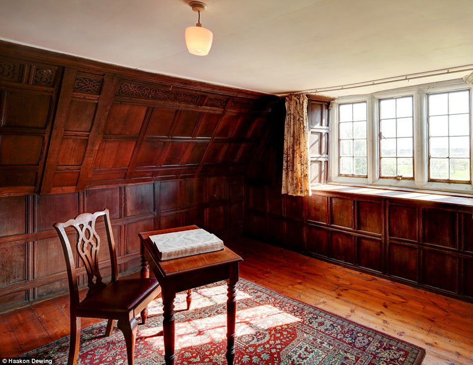 The attic was home to the poet John Dryden who spent the last two years of his life there, and features original 17th-century wood paneling