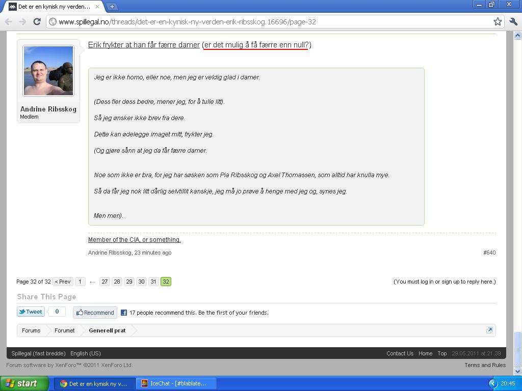 er i en untakstilstand
