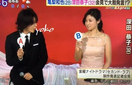 Wsセカンドラブの亀ちゃん 大切なこの想い 亀梨和也