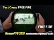 Free Fire vs Huawei Y6 2019 | Rendimiento en graficos ULTRA🔥