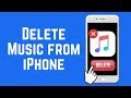 How Do I Delete Songs From My Iphone Through Itunes