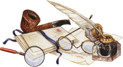 Tube encrier plume pipe