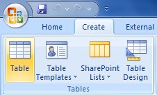 Cara membuat tabel baru