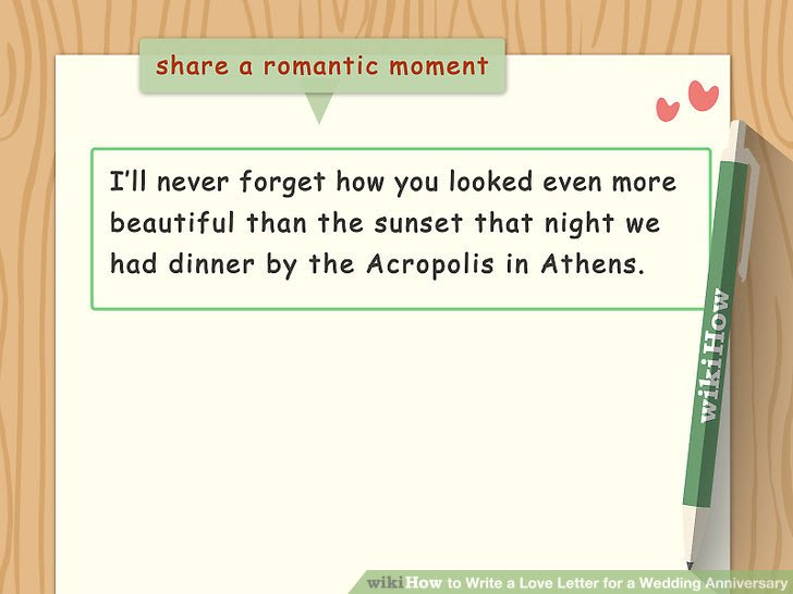 Write a Love Letter for a Wedding Anniversary Step 2.jpg