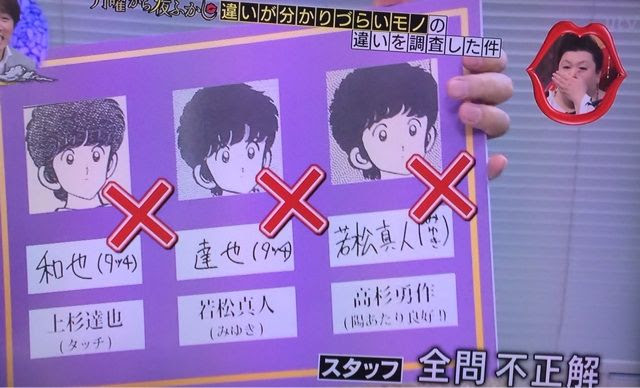 スケダコの全然奇妙じゃない普通の日々 あだち充のキャラの違い 笑
