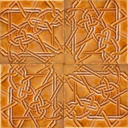 ASK 5722 Moorish enameled cuenca tiles