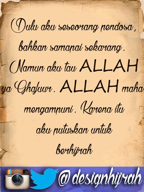 kata kata motivasi hijrah islami