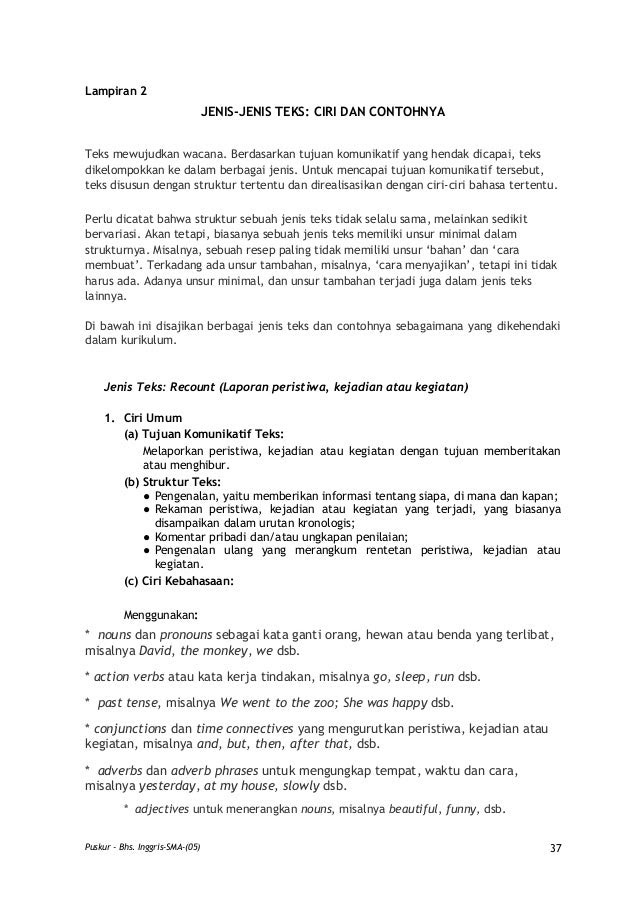 Contoh Teks Anekdot Lingkungan  Contoh 37