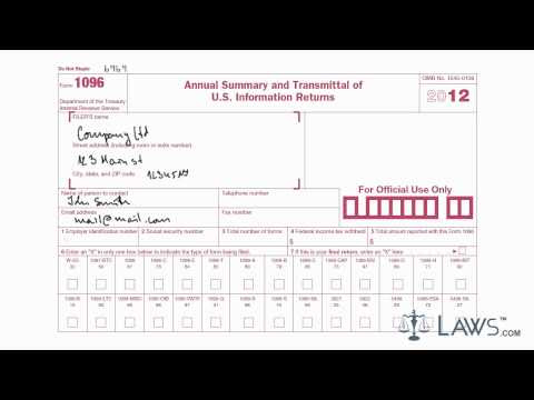 Form 1096 Template 2015 Xilusurl